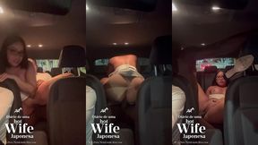 corno pediu pra motorista da uber foder sua noiva no meio da rua sem camisinha