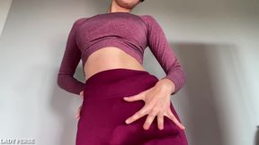 Strap-on fucking after the gym POV | Lady Perse