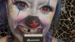 YeeHonk Head Shave Clown Girl Bihawk punk