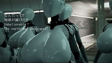 la rebelion sexual de las maquinas. porno hentai 3d culeando con robots de enormes tetas y culos enormes
