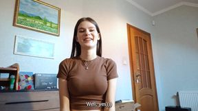 StepSis helps with her big cock, 18 & Real