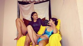 uttaran20 - girlfriends share the same cock in the same place