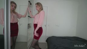 Strap On Chastity Training For Panty Slut