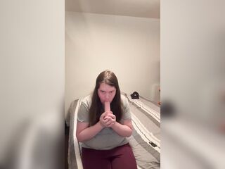 I suck on my sex tool