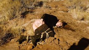 ”Anus whipping & rough assfucking for piss drinking MILF outdoors”