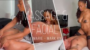 Massage and facial