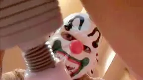 Tied and folded asian babe is having bondage sex