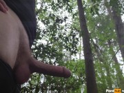 Peeing is Hard in Nature (4K Public Trail Piss)