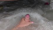 Jacking Off in Outdoor Jacuzzi Cuming Hoping the Neighbors are Watching