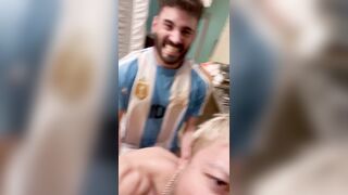 Rainier filming it all with his smartphone  Real POINT OF VIEW