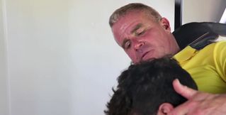 Brunette boy lets stepdad push the dick in his holes for a supreme orgasm