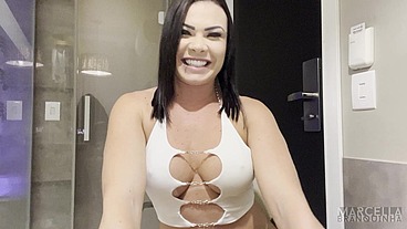 Esse é BIg mesmo, me fodeu tão gostoso, será que aguentei tudo no meu cuzinho? - Big Bambu
