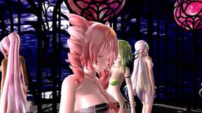 【MMD】Floor phosphorus【R-18】