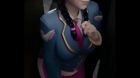 Busty Anime Chick Rides BBC Dick After School for Juicy Creampie