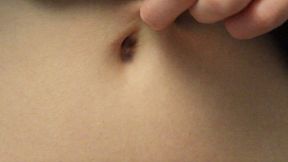 Aurora's Belly Button Tease CLOSE UP