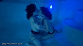 Sexy Underwater Lesbian Fun With Ginary &amp; Monica Sexxxton - PART 2 (SD 720p WMV)