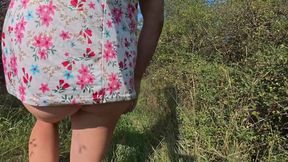 Gay try on haul panties anal outdoors solo sissy femboy big ass public