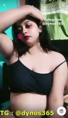 Desi tango beautiful girl full open show