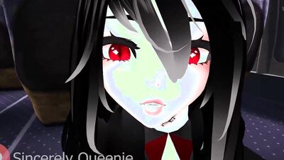 Enjoy a steamy VR experience as a stunning brunette gives JOI in a sexy Hentai cartoon