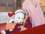 Fate Universe Hentai 3D (Lesbian) - Chloe x Irisviel von Einzbern