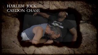 White Dude Worships thick Black Cock