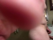 Bodybuilder shows more than just his muscles ;)