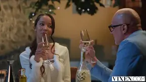 Lia Lin and Vanessa Alessia get hot and steamy in a aroused threesome