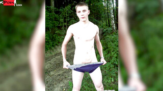 Public Flashing - Twinks Show Off Their Bodies in Public Places