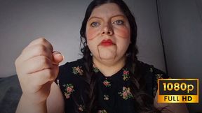 Doll Jerk off instruction and Cum Eating Instruction - Eye rolling