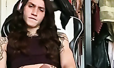 Latin teen toy cum