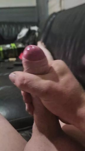 Solo playing with cock