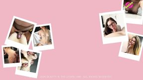 Hot MILF in Tape Bondage Hitachi Orgasms and Huge Finger Fucking Squirt