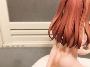 エロフィギュアで日本人変態オナニー ローションヌルヌルで興奮して気持ちよくなっちゃって大量ぶっかけ