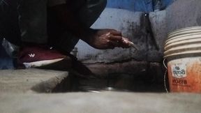 Home kitchen Desi gay sex with bigcock