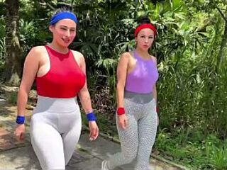 2 LESBIAN BABES SCREW EVERY OTHER'S BOOTY AND SQUIRT ON EVERY OTHER'S FACES