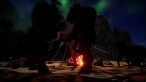 [Wild Life] Bonfire Beach Orgy