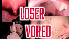 LOSER VORED BY A REAL MAN! - 4K