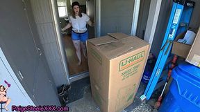 Big Ass Cockslut Gets Special Delivery