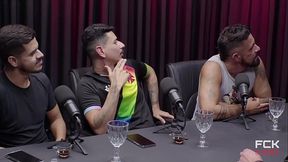 Foda a tr&ecirc_s ao vivo no podcast - o Dotado, o leiteiro e o leitado no FCKcast #6