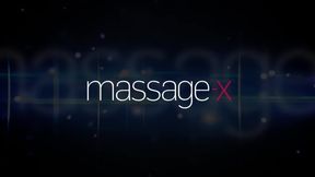 Massage-X - Lesbian Rita Rush and Jessi Gold oil rubdown