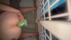 Riding monster dildo