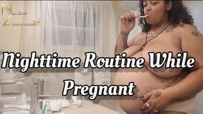 My Nightly Routine While Pregnant 4k