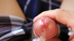 hot cumshot very close up