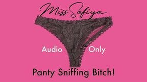 AUDIO ONLY - Panty sniffing bitch!