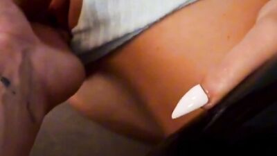Richelle Ryan Puts Her Sexy Lips On The Head Of His Dick