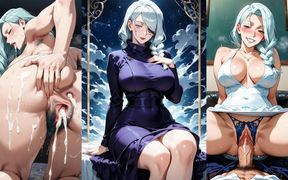 Mei Mei MILF Naughty Sitting on Her Stepcousin's Thick Cock - Ai Arte