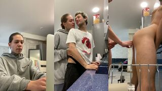 Harry_Jen1 takes on a roommate's deep dong and gets a raw and wild ride