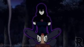 DCAMU Raven Gives Damian A Footjob