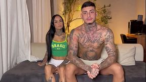 Novinha arregancando com o cria no teste do sof&aacute_