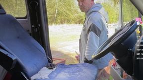 Quiet truck stop break that turns into an unexpected encounter